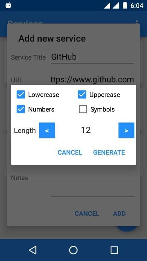 Mini Password Manager screenshot 4