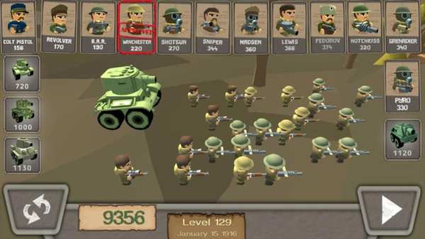 WW1 Battle Simulator स्क्रीनशॉट 12