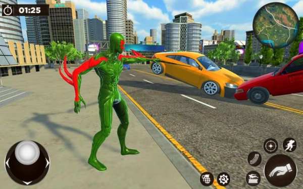 Amazing Spider Crime City - Gangster Rope Hero 3D स्क्रीनशॉट 6