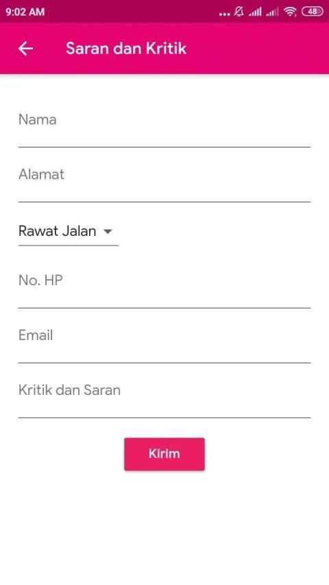 Panti Nugroho Mobile screenshot 1