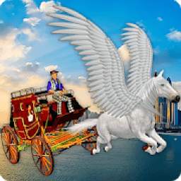 Flying Horse Taxi City Transport