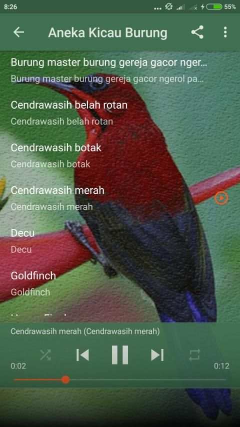 1000 Kicau Burung Lengkap screenshot 1