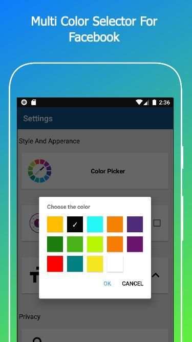 Multi Color for Facebook and Messenger screenshot 3