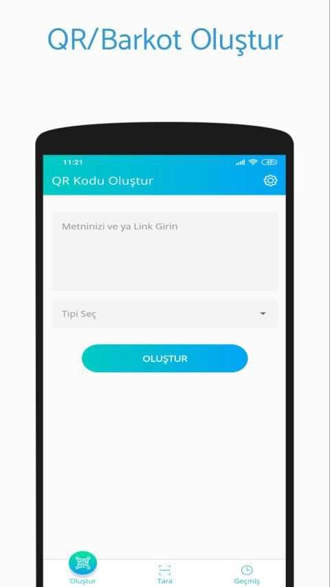 QR/Barkot Okutucu Ve Oluşturucu скриншот 2