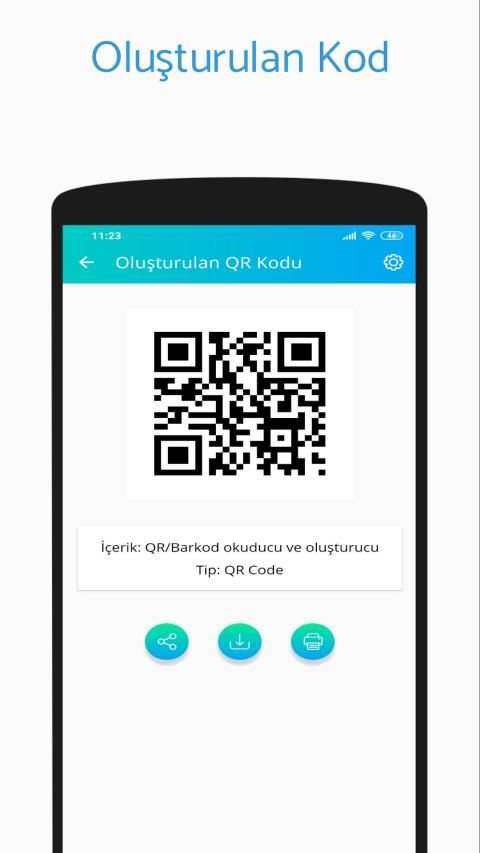 QR/Barkot Okutucu Ve Oluşturucu скриншот 1