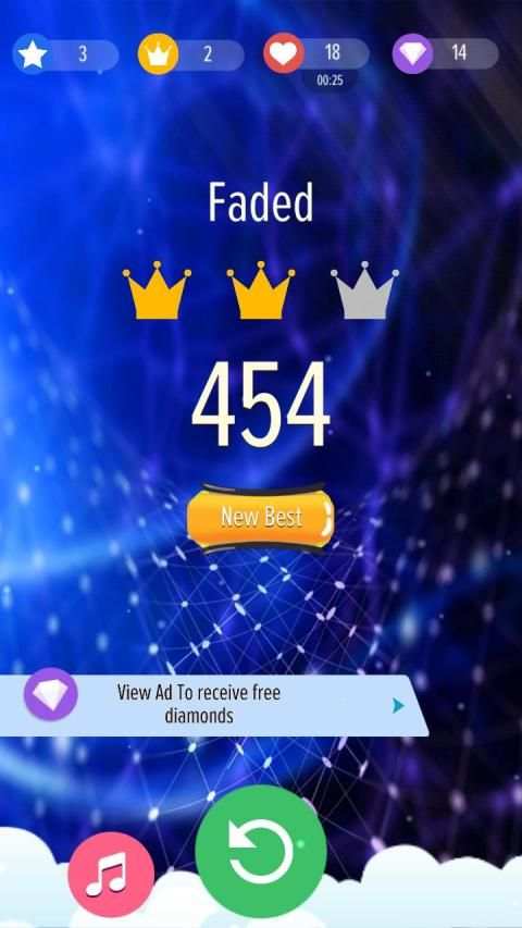 Alan walker-piano Tiles Master screenshot 3