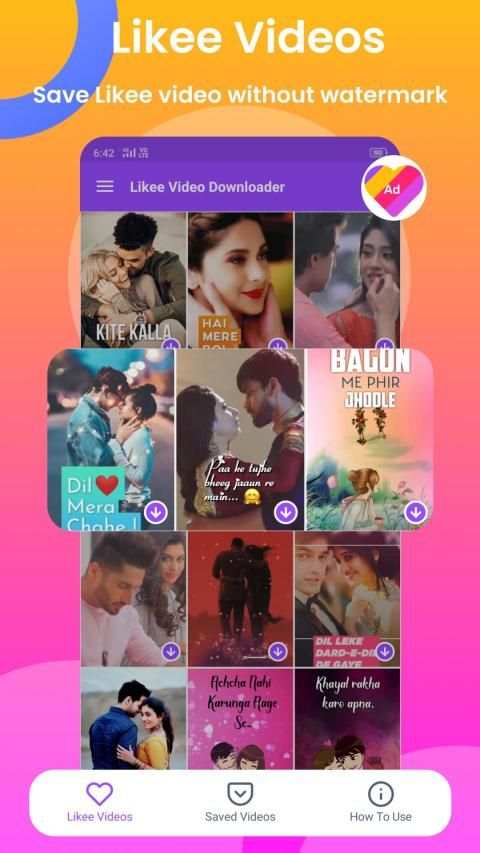 Video Downloader for Likee - Without Watermark screenshot 5
