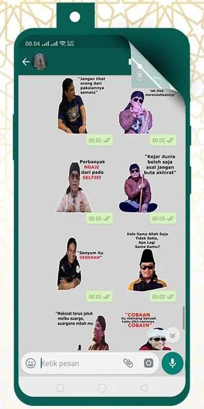 Stiker Gus Miftah WA stiker screenshot 3