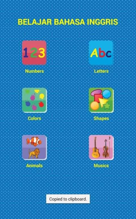 Game Edukasi Anak Lengkap screenshot 8