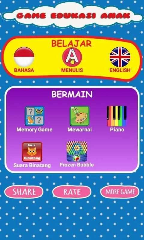 Game Edukasi Anak Lengkap screenshot 1