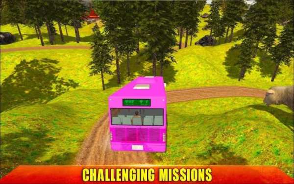 Offroad Bus Simulator 2019: Bus Driving Games screenshot 1