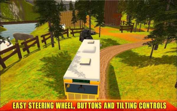 Offroad Bus Simulator 2019: Bus Driving Games screenshot 3