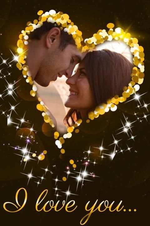 Valentine's Day Photo Frame 2020- Love Photo Frame स्क्रीनशॉट 1