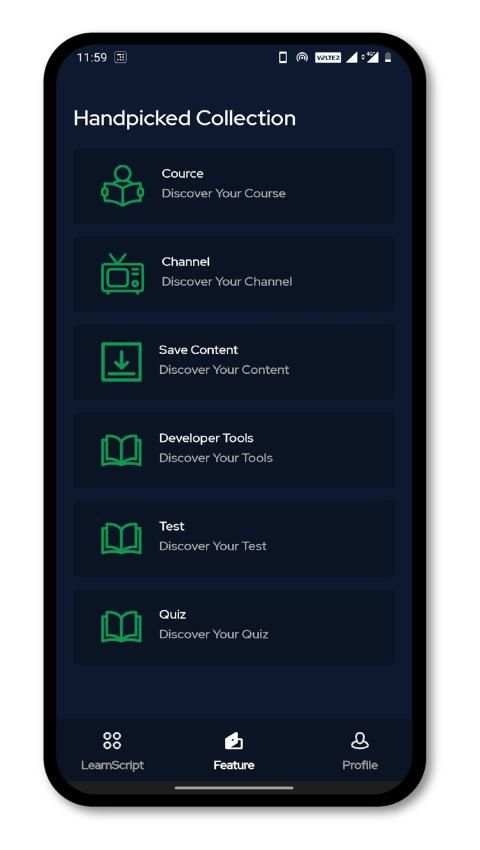 LearnScript | Free Project based Code Learning App screenshot 3