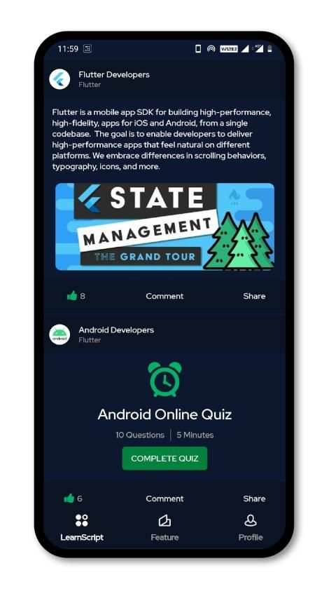 LearnScript | Free Project based Code Learning App screenshot 4