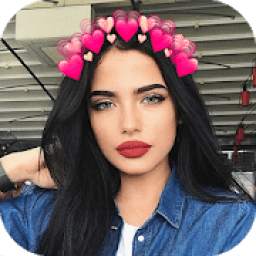 Heart crown photo editor - live face collage