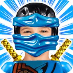 Super Costume Ninja Construction Toys Photo Editor