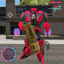 ikon Super Robot Car Transforme Futuristic Supercar