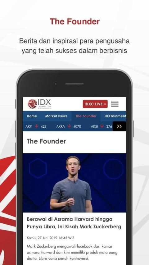 IDX Channel screenshot 1