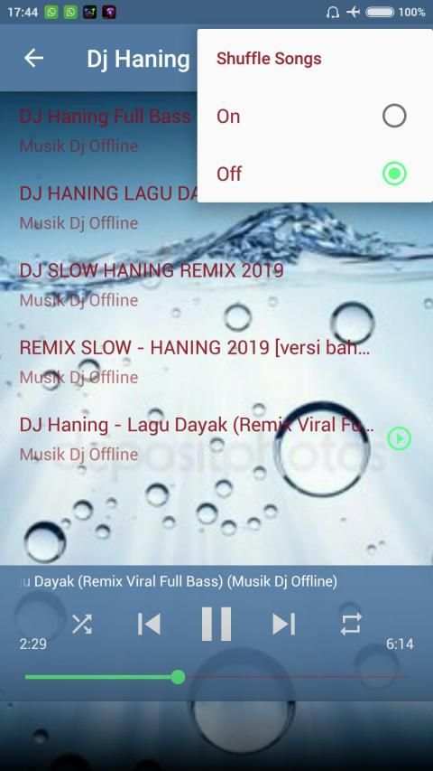 Dj Haning Full Bass Mp3 Offline screenshot 3