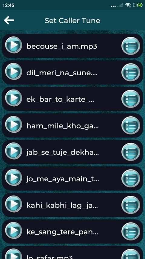 Set caller tune new ringtone स्क्रीनशॉट 3