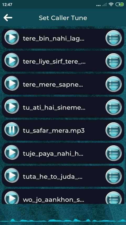 Set caller tune new ringtone स्क्रीनशॉट 2