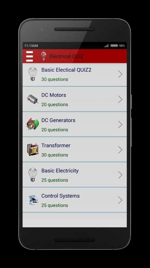 Basic Electrical Quiz (MCQ) screenshot 2