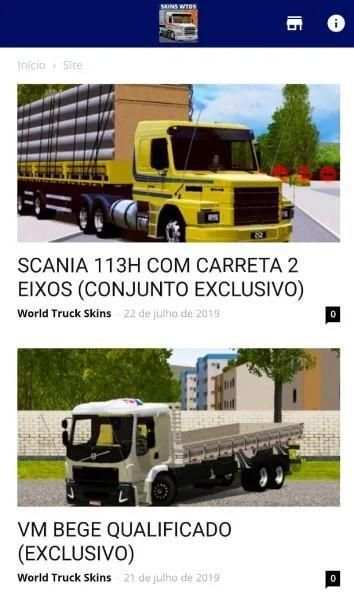 SKINS WORLD TRUCK DRIVING SIMULATOR screenshot 1