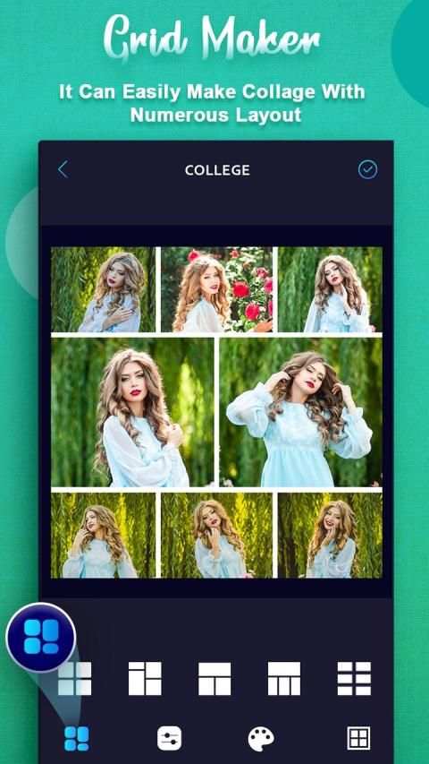 Grid Maker : Photo Collage Maker & StoryArt 2020 स्क्रीनशॉट 3