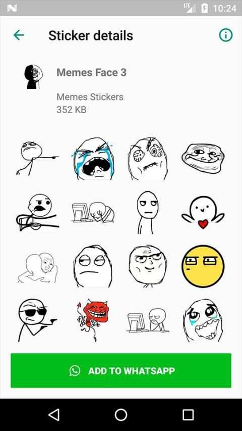 Troll Face Photo Meme Stickers: Whatsapp sticker screenshot 3