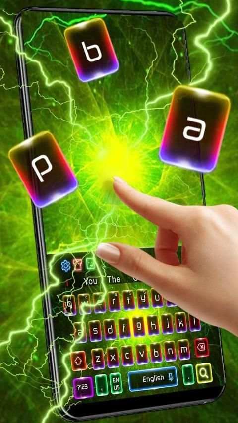 Screens Vivid Keyboard Theme स्क्रीनशॉट 3