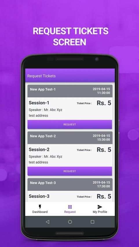 My Ticket New screenshot 2
