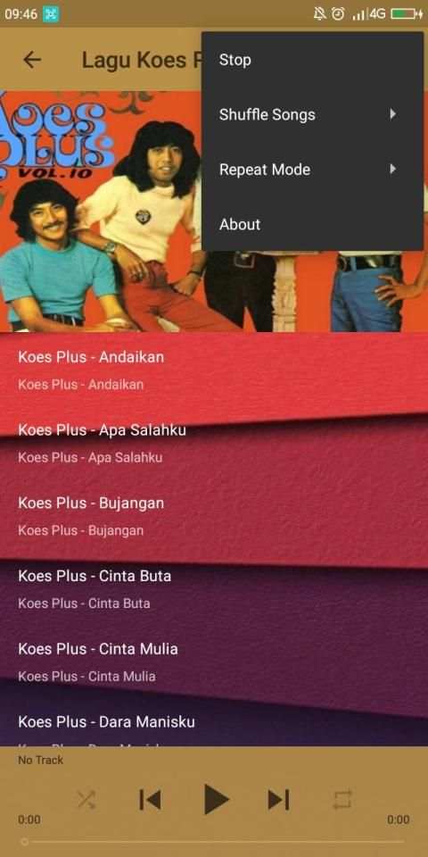 Lagu Koes Plus Offline screenshot 3