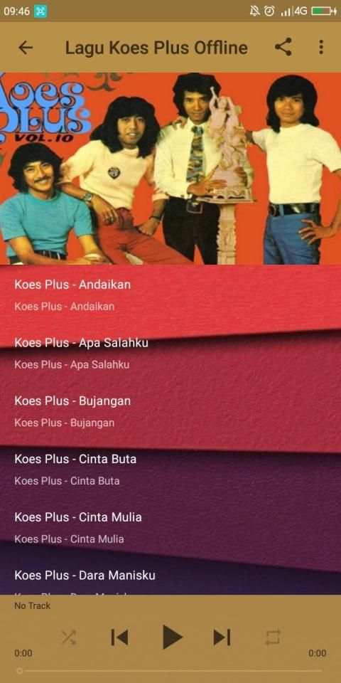 Lagu Koes Plus Offline screenshot 5