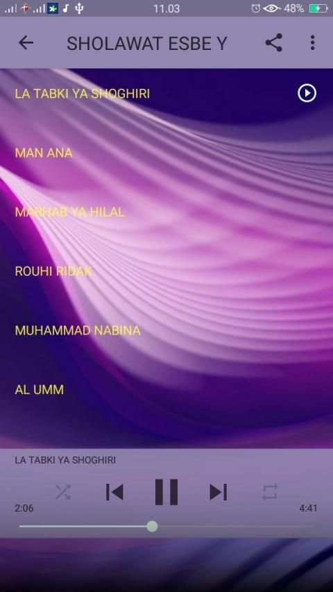 Sholawat Nabi (Esbeye) Offline screenshot 5