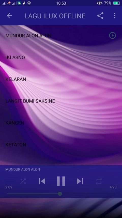 Lagu Wandra Offline screenshot 1