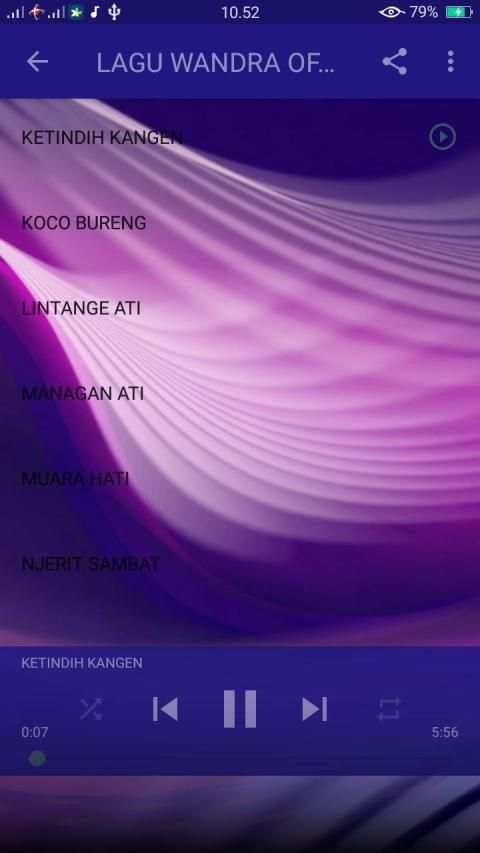 Lagu Wandra Offline screenshot 7