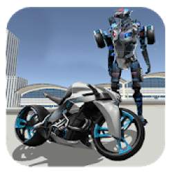 Moto Robot Fight: Futuristic War Robots Transform