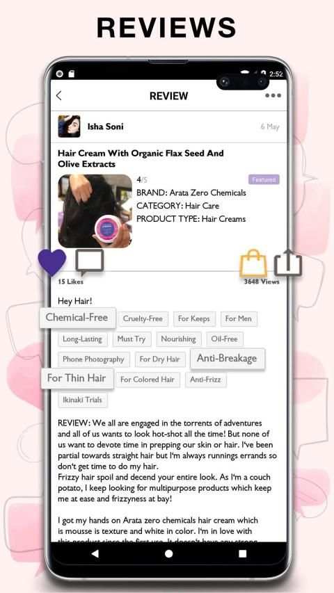 Ikinaki - Reviewing and Shopping App screenshot 4