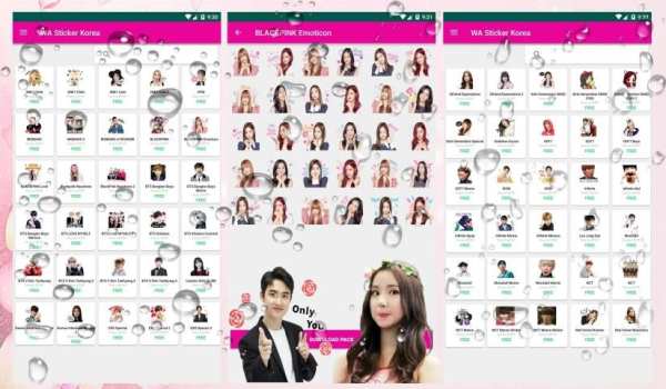 WA Sticker KPOP WAStickerApps Korean for WhatsApp screenshot 11