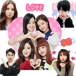 ikon WA Sticker KPOP WAStickerApps Korean for WhatsApp