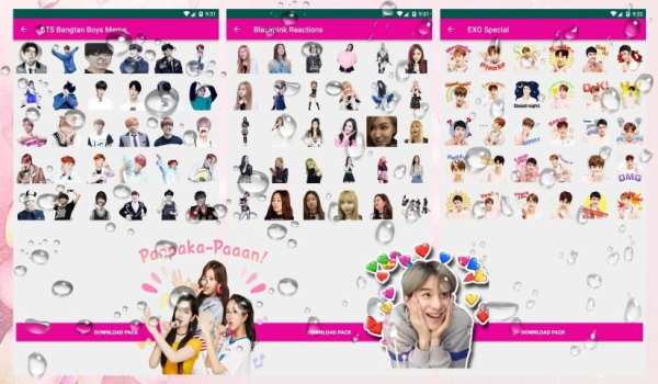 WA Sticker KPOP WAStickerApps Korean for WhatsApp screenshot 8