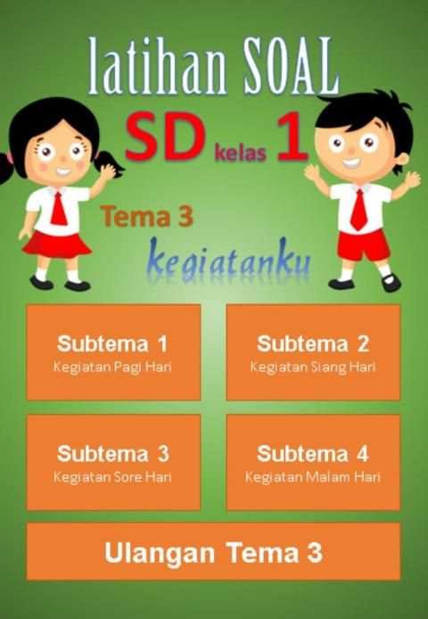 Latihan Soal SD Kelas 1 Tema 3 screenshot 3