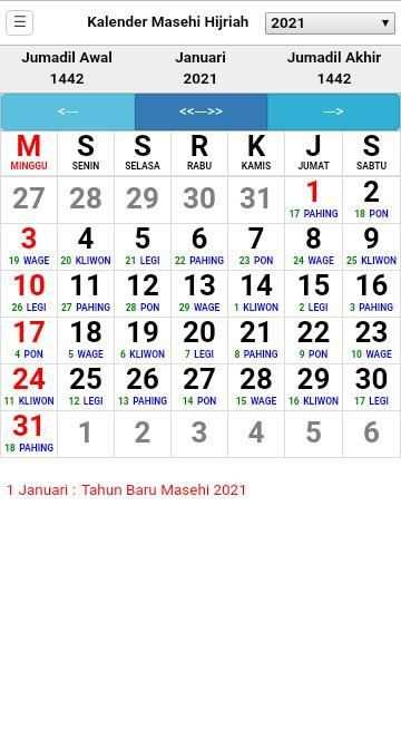 Kalender screenshot 2