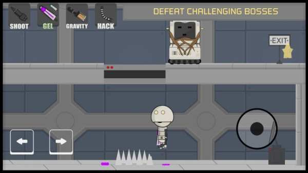 Cyber Age Robot : Puzzle / Physics Platformer Game screenshot 1