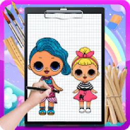 ikon Learn to Draw Dolls