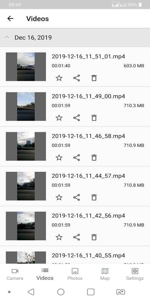 ProtoDVR - Free dash cam app without ads screenshot 2