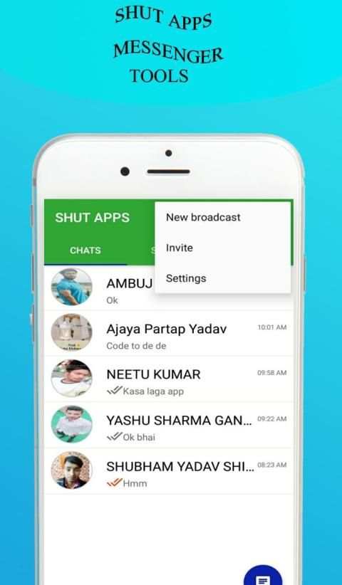 SHUT APPS MESSENGER - LATEST APP 2020 screenshot 5