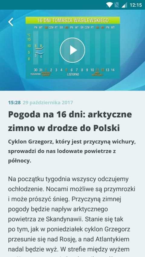Pogoda TVN Meteo screenshot 2