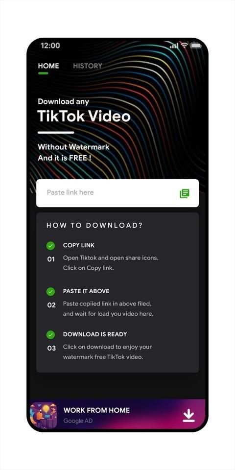 Tikloadr-TikTok Video Downloader without Watermark स्क्रीनशॉट 2